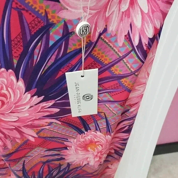 Jean-Pierre Klifa Pink Floral Maxi Dress - Picture 5 of 8